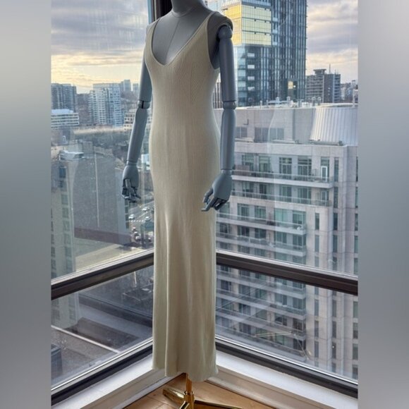 🆕 SIR THE LABEL 🧿 NWOT Peppermint Sandy Knit Maxi Dress, Sz 3 US 8 - Picture 6 of 15